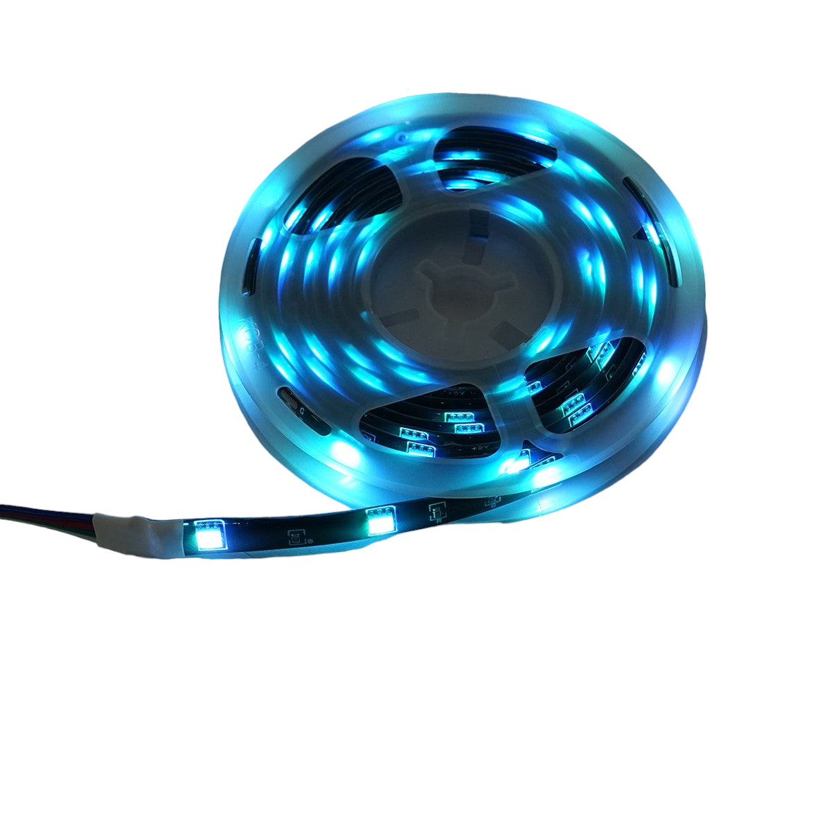 LED szalag távirányítóval 5V, 2m, hangvezérlés RGB IP20 Breckner Germany