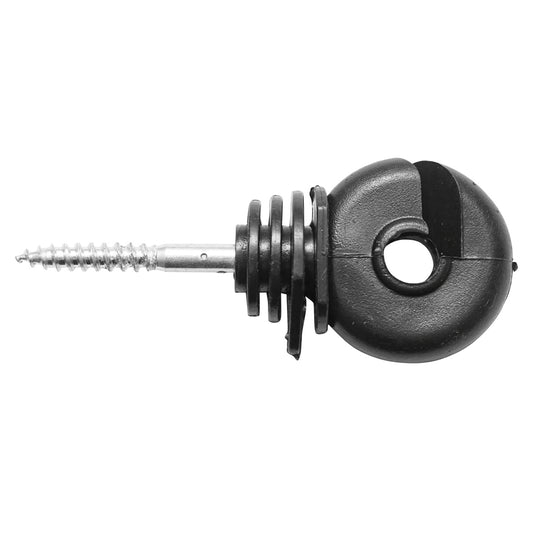 Kompakt szigetelő fekete fekete fekete 5.6mm 87x37mm elektromos kerítés Breckner Germany