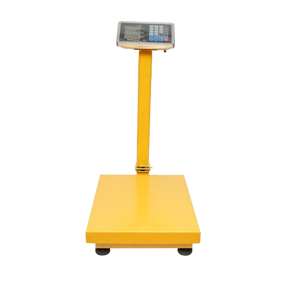 Elektronikus platformos padlómérleg 350 kg, összecsukható karral, LCD kijelzővel Breckner Germany