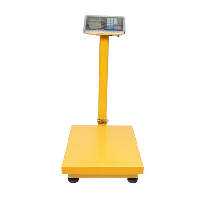 Elektronikus platformos padlómérleg 350 kg, összecsukható karral, LCD kijelzővel Breckner Germany