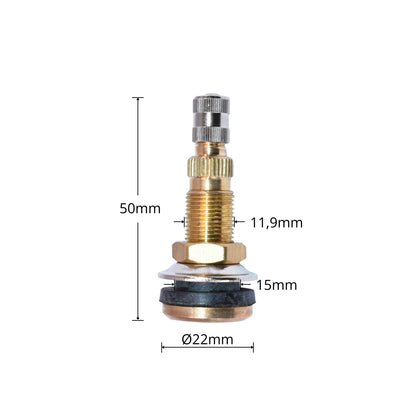 22 mm-es TRCH3 cső nélküli traktorszelep kis 22 mm-es TRCH3 szeleppel