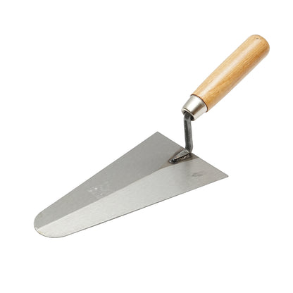 200 mm-es kerek simító lapát fa nyéllel