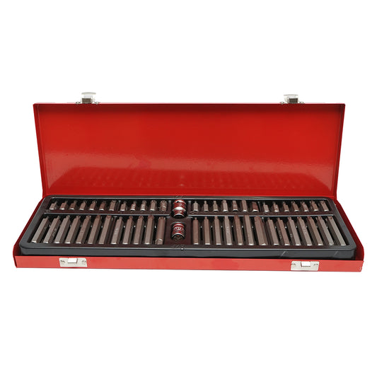 54 darabos készlet imbus, torx, hexa és csavarkulcsos bitek Breckner Germany