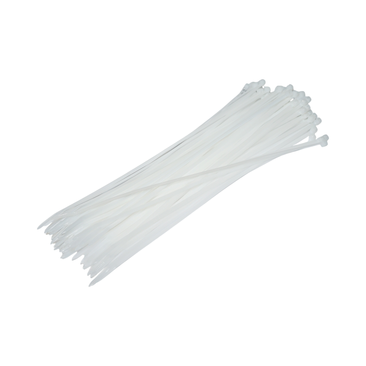 Longroad fehér műanyag kábelkötegelő 3.6x290mm 100 db/szett