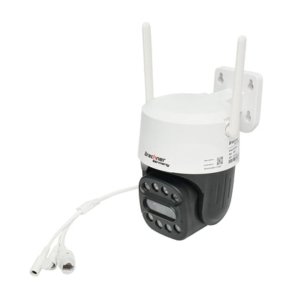 WIFI beltéri/kültéri megfigyelő kamera 4M ultra HD, PTZ, mozgásérzékelő, forgatható, 90 fok, 220V IP66 Breckner Germany