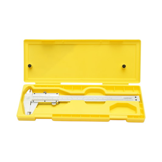 Crownman 150 mm-es mechanikus mérőműszer, mm/cm/inch skálával