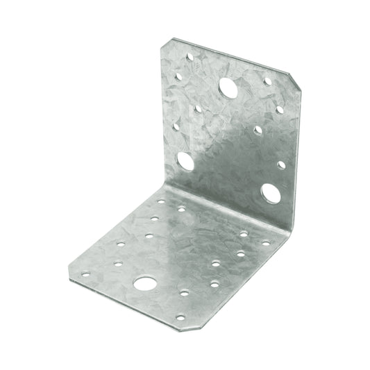 Összekötő bilincs 105x105x90mm, vastagság 2.5mm, horganyzott acél