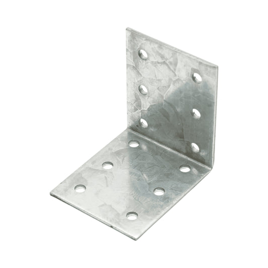 Összekötő zár 60x60x50mm, vastagság 2,5mm, horganyzott acélból