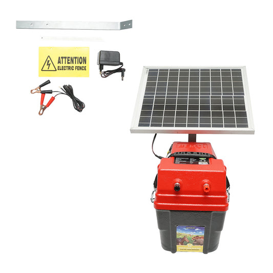 Impulzusgenerátor 6.9 Joule 12-220V 12-220V akkumulátorral 12V, 14A és 20W-os napelemmel