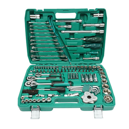 Hatszögkulcsos, fix, torx, racsnis dugókulcs készlet 121 db Breckner Germany