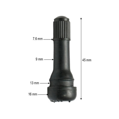 Prémium tubeless kerékventil EPDM TR438 45mm