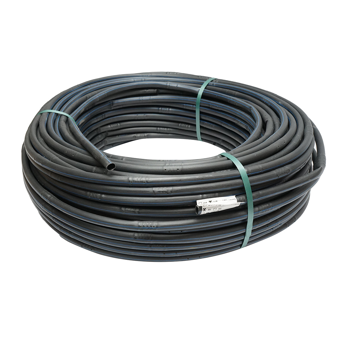 Vízcsepegtető cső D16mm, 20cm osztás, 4L/h, tekercs 100m öntözőrendszerekhez