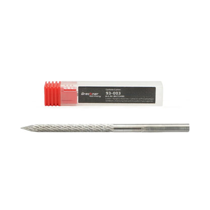 Fúrómaró gumifoltok kalibrálásához gombatípus 3x58mm volfrámacél 94-003 Breckner Germany