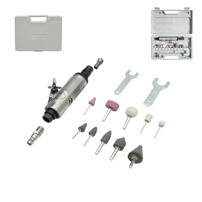 Biax pneumatikus egyenes csiszoló készlet 25000rpm, nyomás 6-8 bar 16 darab