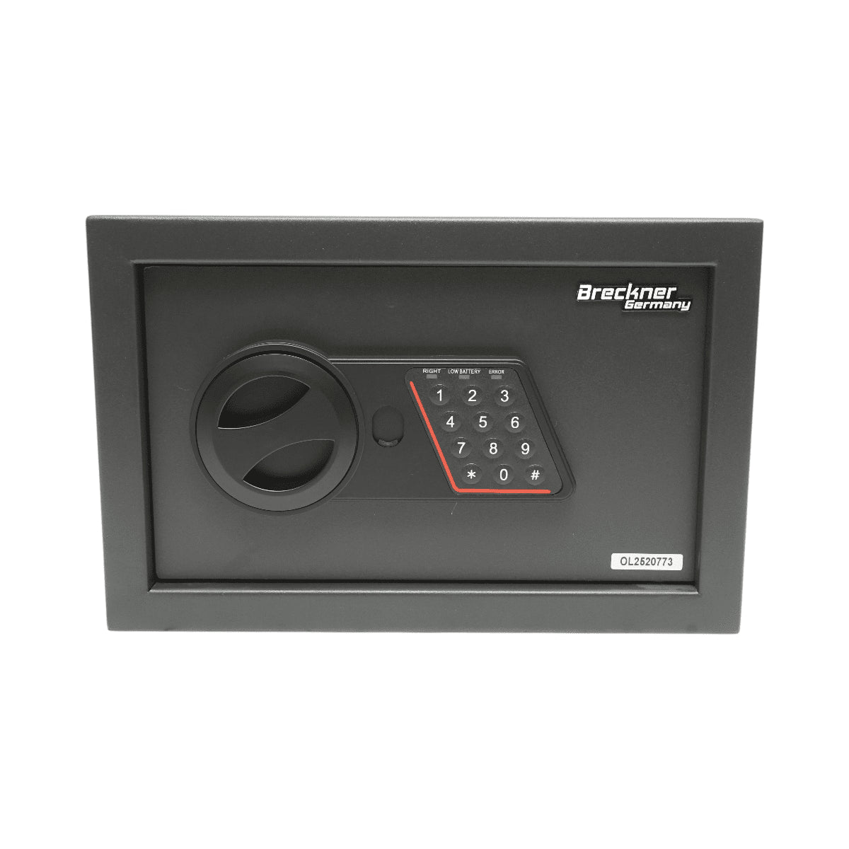 Bútorszekrény széf elektronikus zárral és 2 kulccsal 310x200x200mm Breckner Germany