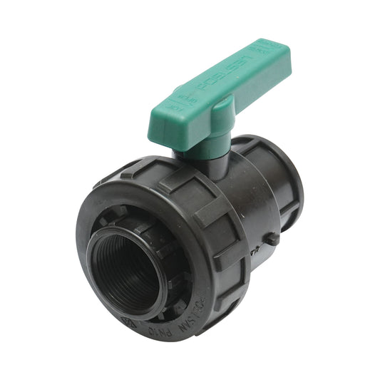 Kompressziós golyóscsap, belső menet D1/4x11/4, PN10