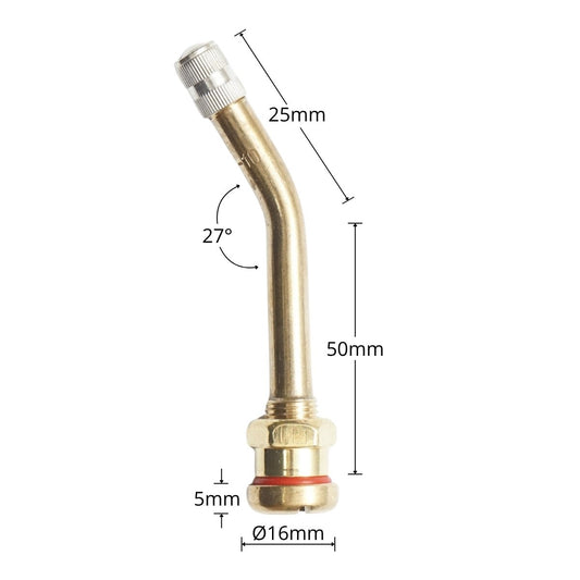 75 mm-es V3-20-10 tubeless teherautó szelep