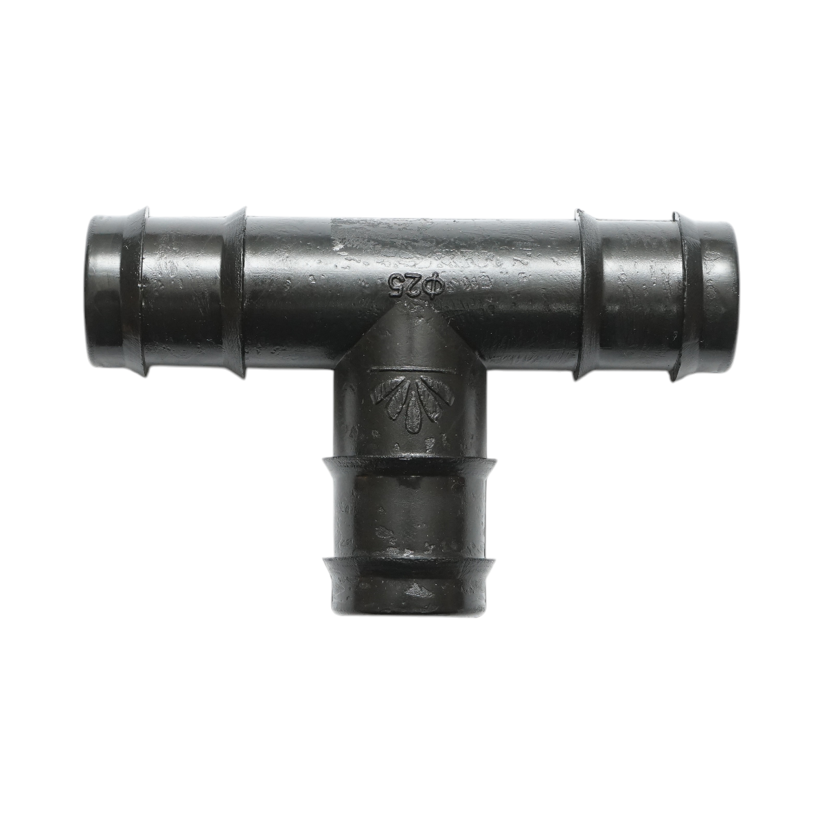 Egyenlő csatlakozó csonk 25x25x25mm csepegtetőcsöves öntözőrendszerekhez