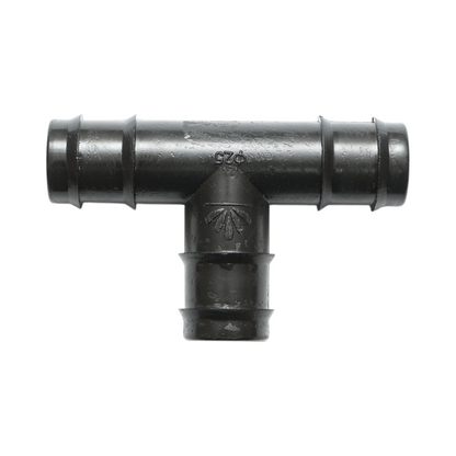 Egyenlő csatlakozó csonk 25x25x25mm csepegtetőcsöves öntözőrendszerekhez