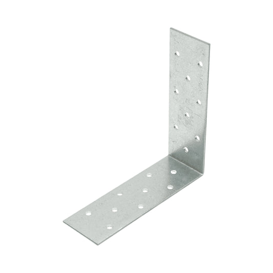 Összekötő bilincs 125x125x40mm, vastagsága 2mm, horganyzott acél