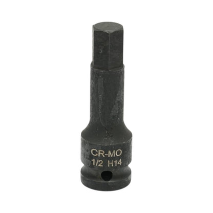 Breckner Germany H14 hexagonális ütő bitdugókulcs ,78mm, 1/2 inch négyzet Cr-Mo
