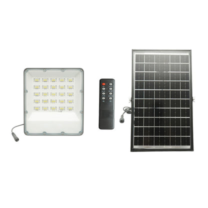 200W LED reflektor, 6500K bifaciális 20W napelem panellel, 10000mAh akkumulátor és távirányító IP66 Breckner Germany