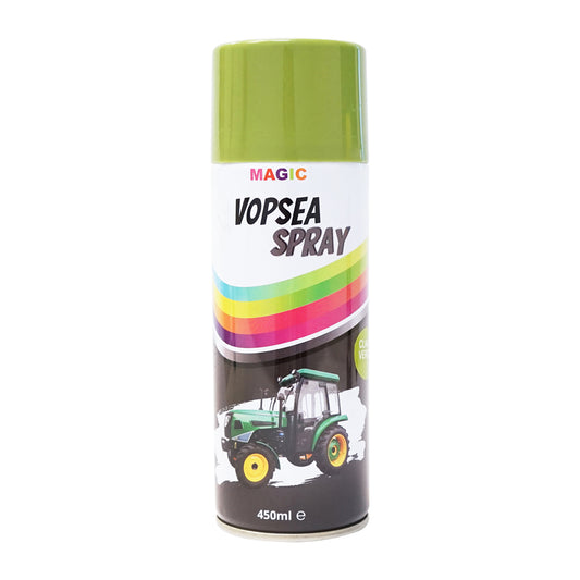 Professzionális Claas zöld autófesték spray gyors száradással 450ml MAGIC fémre, fára, műanyagra, üvegszálra
