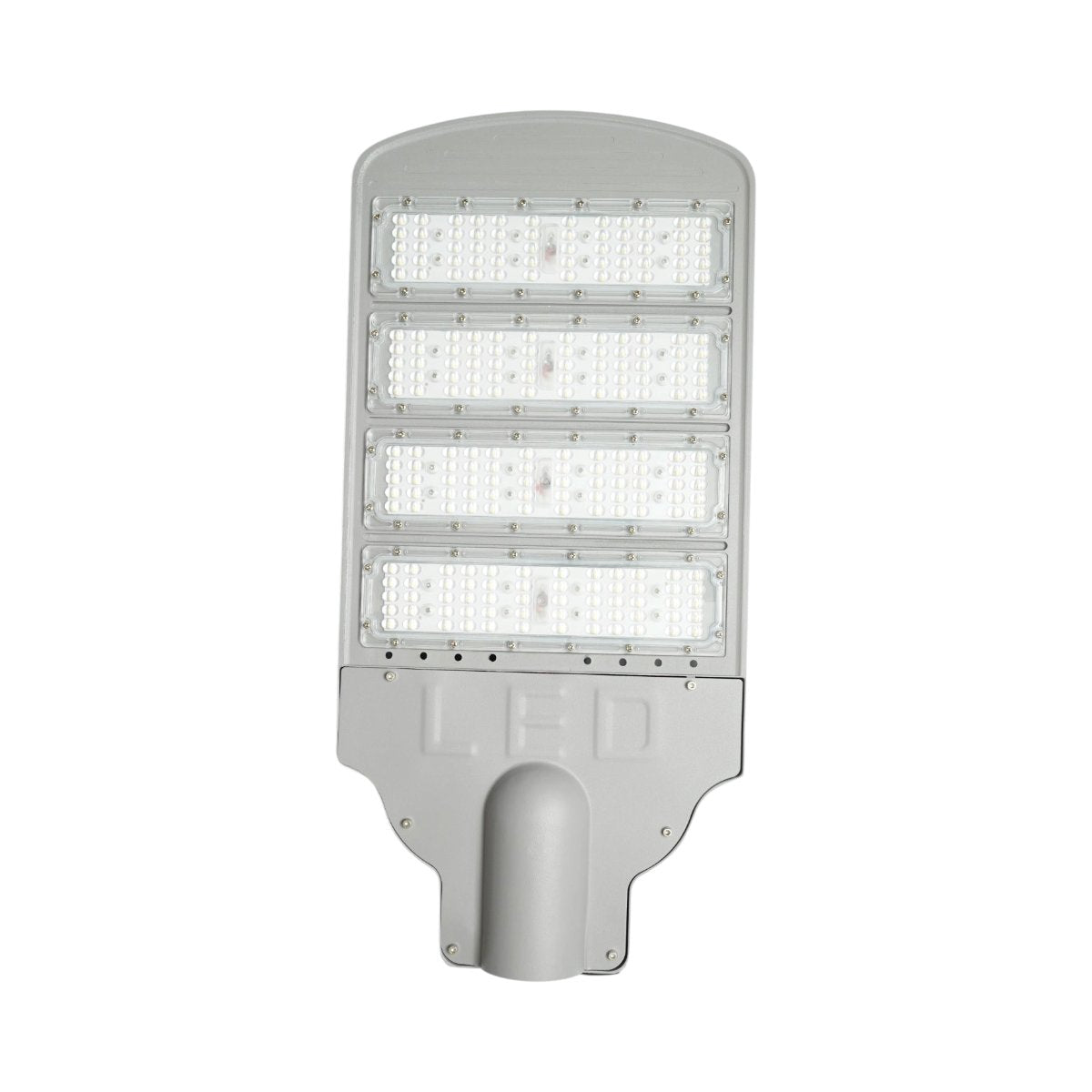 LED közúti világítólámpa 200W, 100-265V, 6500K, 26000lm oszlopra szerelhető 590x280x50mm IP66 Breckner Germany