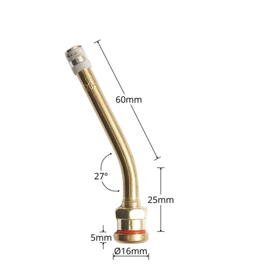 85 mm-es V3-20-4 tubeless teherautó szelep