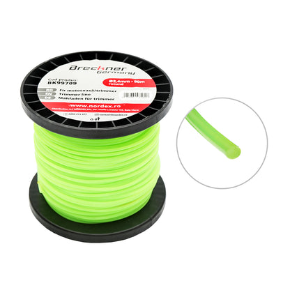 Fűkasza damil, kerek 2,4 mm x 90 m Breckner Germany