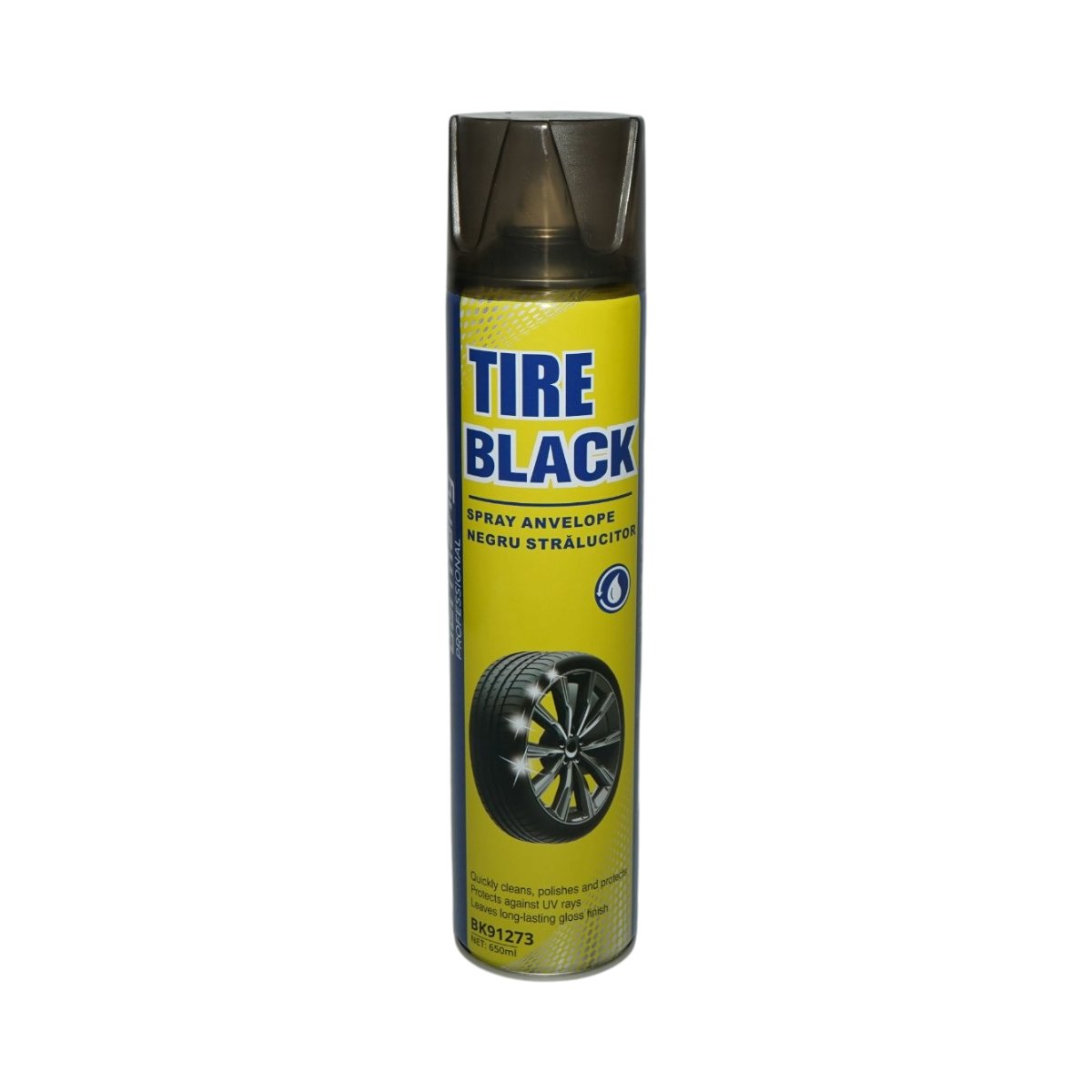 Fekete gumi védelem és fény spray 650ml Breckner Germany