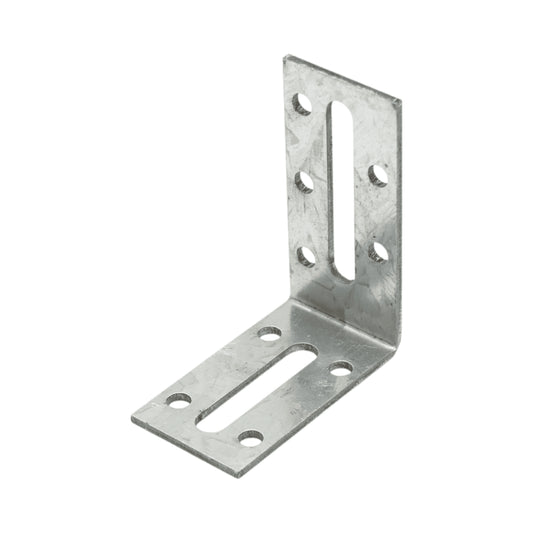 Állítható kötőbilincs 55x65x30mm, vastagság 2mm, horganyzott acélból