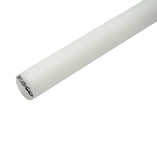 Bara poliamid, polioximetilén-poliacetál POM fehér POM 1000x30mm 1.08 KG