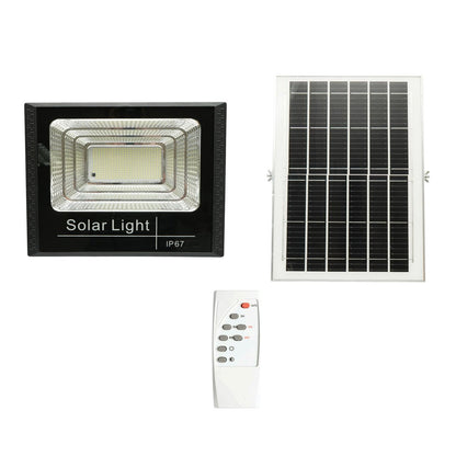 LED projektor 200W, 6500K napelemes panellel 12W, 8000mAh akkumulátor és távirányító IP67 Breckner Germany