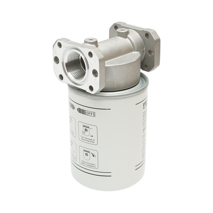 Üzemanyagtartály szűrő részecskék eltávolítására, 150 mikron, 1 inch BSP/NPT csatlakozás Breckner Germany