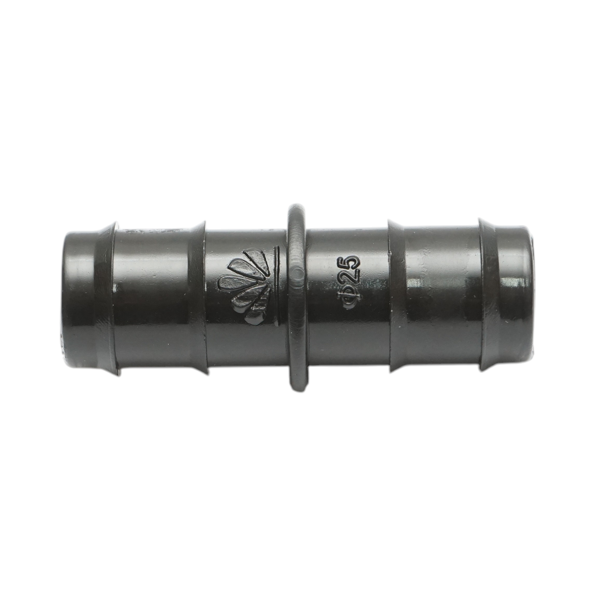 Egyenes csatlakozó 25x25mm-es csepegtetőcsőhöz öntözőrendszerekhez