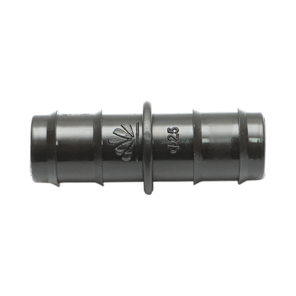 Egyenes csatlakozó 25x25mm-es csepegtetőcsőhöz öntözőrendszerekhez