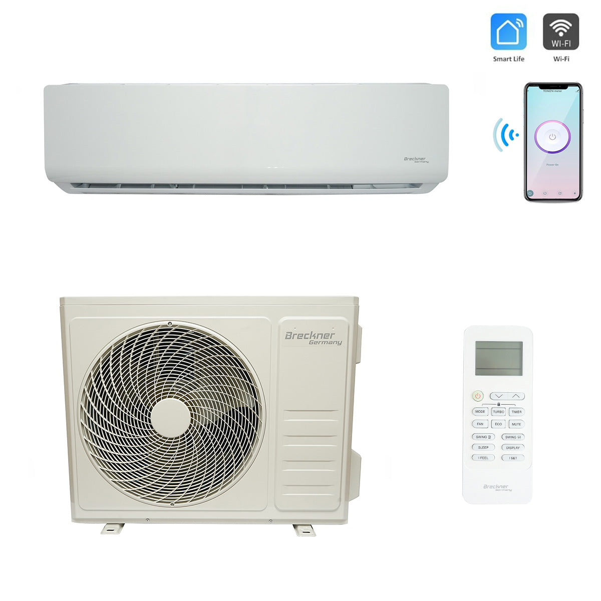 Inverteres klíma 18000 BTU, A++/A+ energiaosztály, fűtés, párátlanítás, I feel, Wi-Fi, Smart Life TCL applikáció