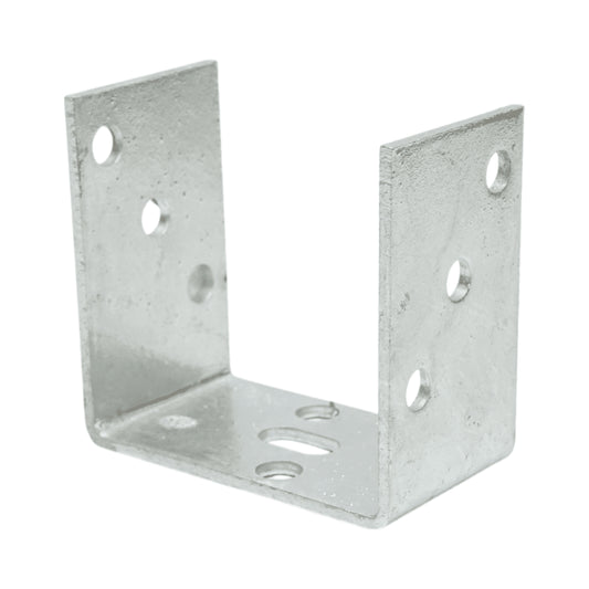 Rúdaljzat 101x60x102mm, vastagság 4mm, horganyzott acélból