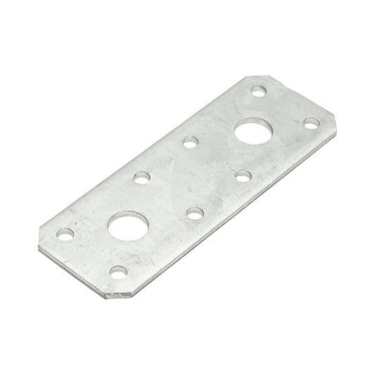 Lapos összekötő elem 96x35mm, vastagság 2,5mm, horganyzott acélból