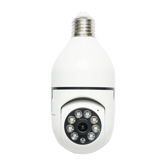 Intelligens izzó PTZ megfigyelő kamera, WIFI 2.4G 1080P, E27 izzó mozgásérzékelővel és alkalmazással Tuya Breckner Germany