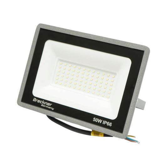LED Reflektor 50W, 100-265V, 6500K, 5000lm Flood típus 200x145x28mm IP66 Breckner Germany