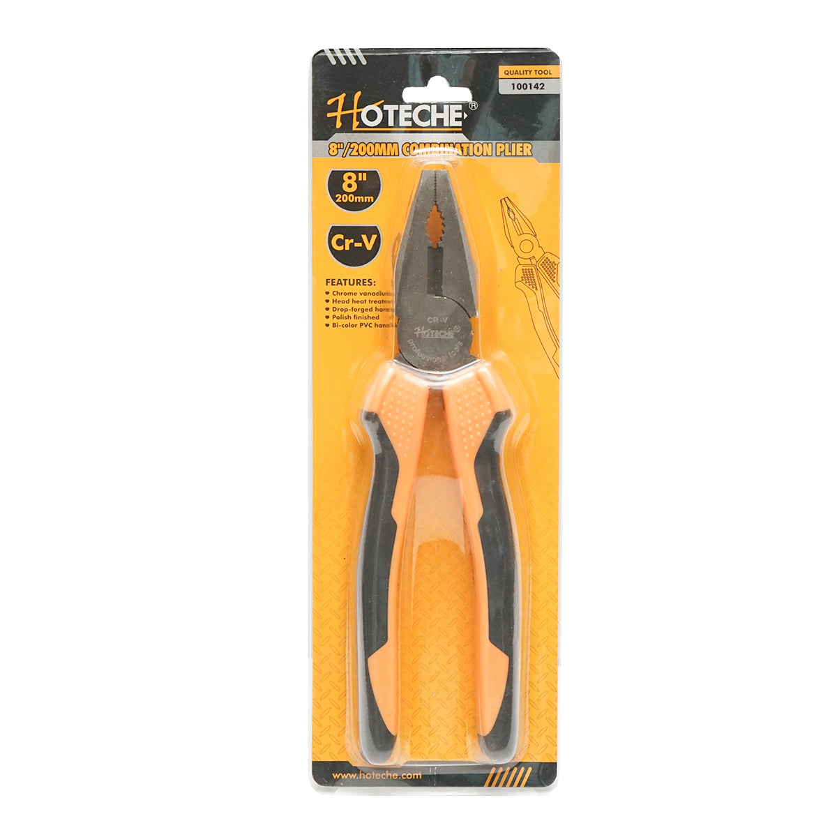 Coofix 200 mm-es professzionális szabadalmaztatott kombinált fogó nikkelezett kivitelben