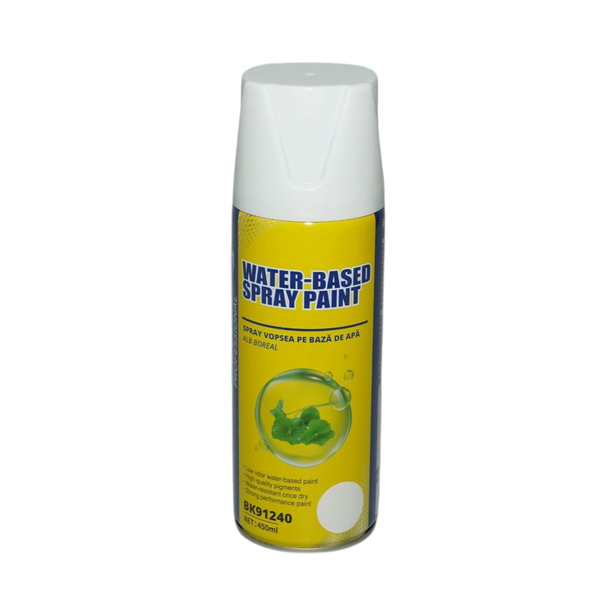 Spray festék boreal fehér vízalapú 450ml Breckner Germany