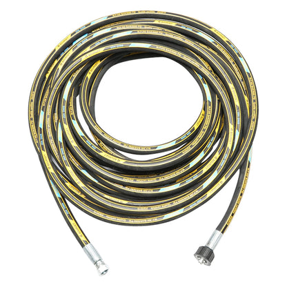 17 m-es tömlődob DN8 1SN 22x1,5 mm-es csatlakozóval és 3/8" megerősítéssel a végeken