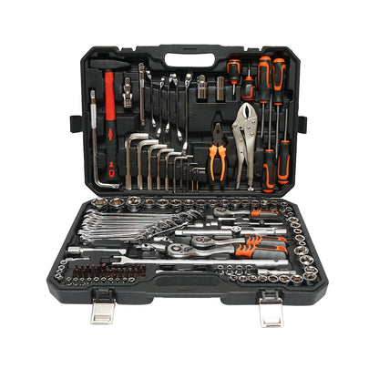 Hatszögletű dugókészlet, fix, bit, bit, dugókészlet, csavarhúzó, csavarhúzó bitek és szerszámok 142 db Breckner Germany