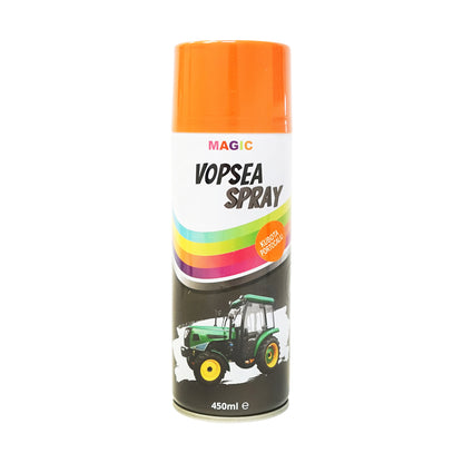 Autófesték spray Kubota narancssárga Kubota narancssárga 2111 terrakotta narancssárga 450ml MAGIC MAGIC