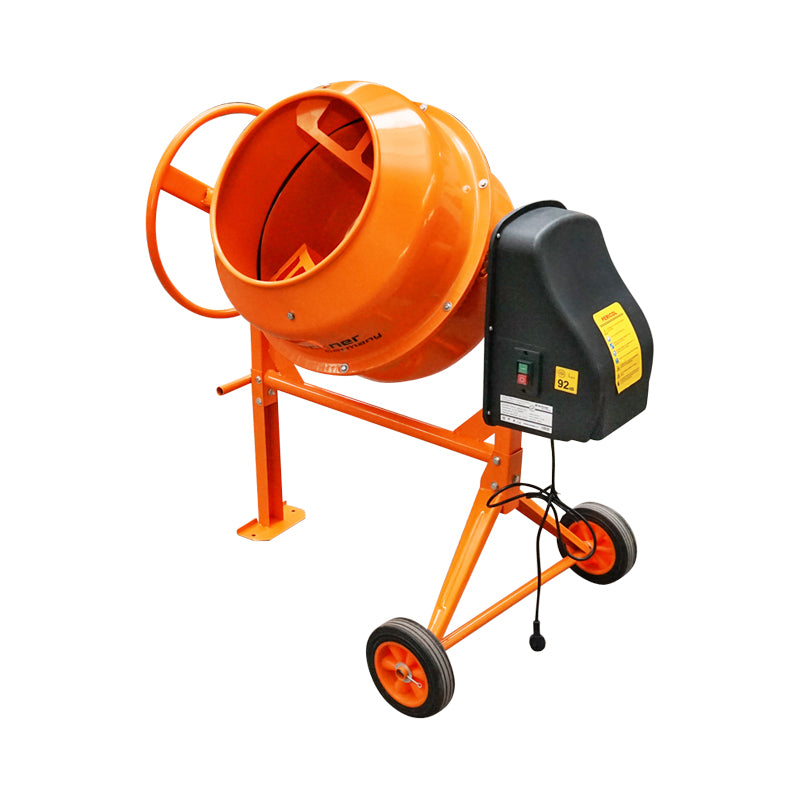 Betonkeverő 550 W, 140 l tál térfogat, öntöttvas fogaskerék és korona, 48 kg Breckner Germany