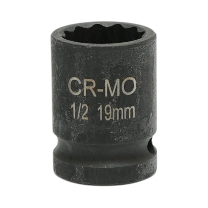 Breckner Germany 19mm-es bihexagonális ütőkulcs, 38mm, 1/2 inch négyzet Cr-Mo