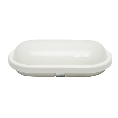 LED mennyezeti lámpa 15W, 220V, 7000K hideg fény hideg fényű lámpatest 215x115x70mm beltéri/kültéri Breckner Germany
